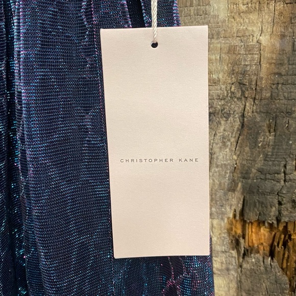 CHRISTOPHER KANE Iridescent leopard-print stretch-jersey midi skirt mesh $745 L - Picture 8 of 10